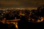 Night View of a Quito apartment 